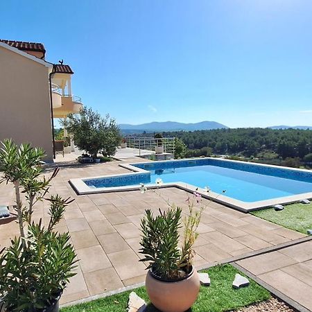 Villa Scolopax Rusticola Skradin With Heated Pool エクステリア 写真