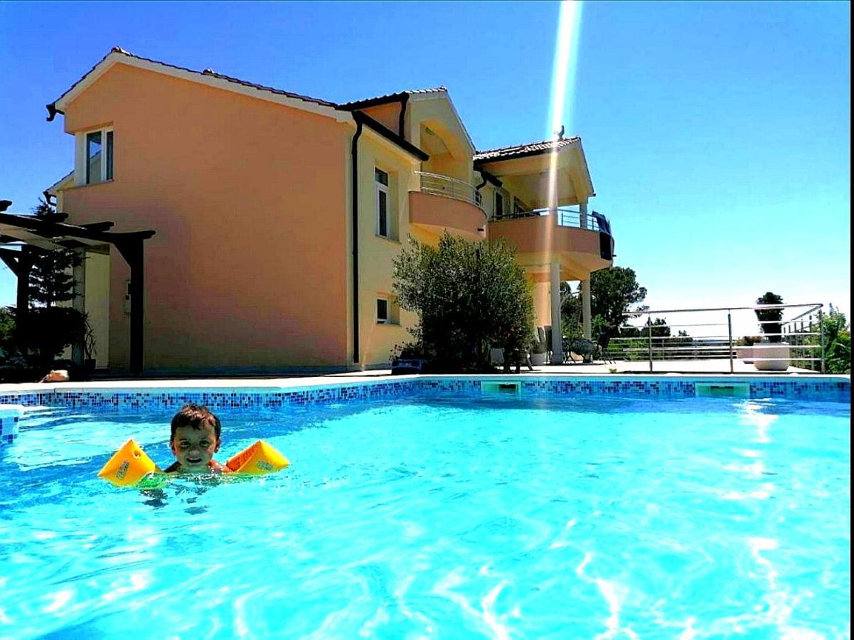 Villa Scolopax Rusticola Skradin With Heated Pool エクステリア 写真