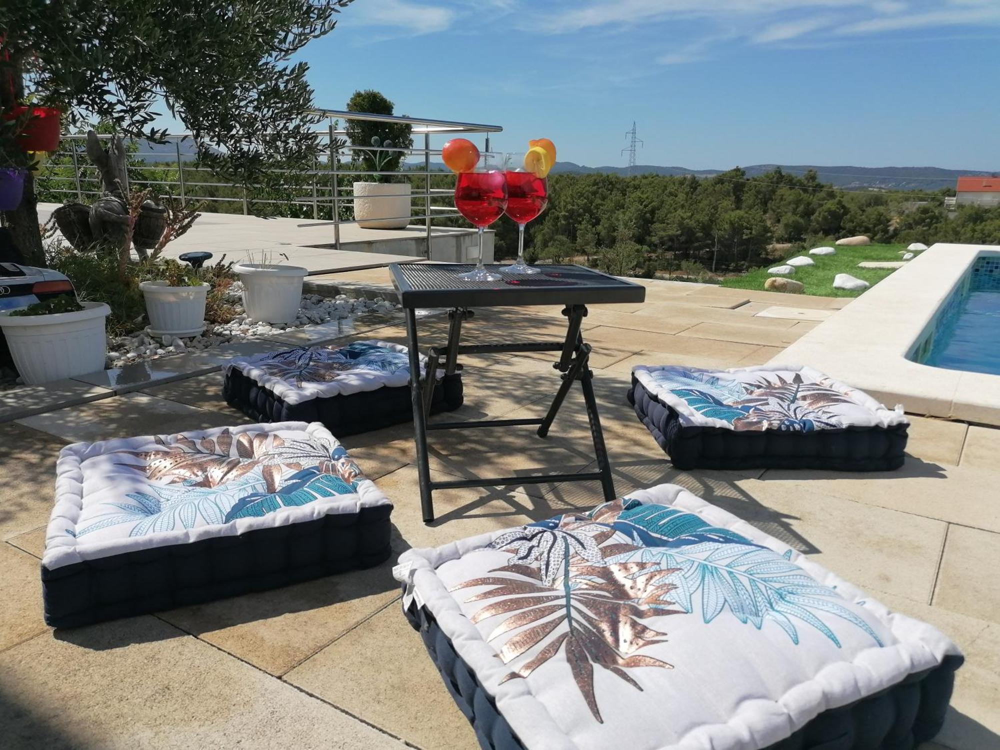 Villa Scolopax Rusticola Skradin With Heated Pool エクステリア 写真