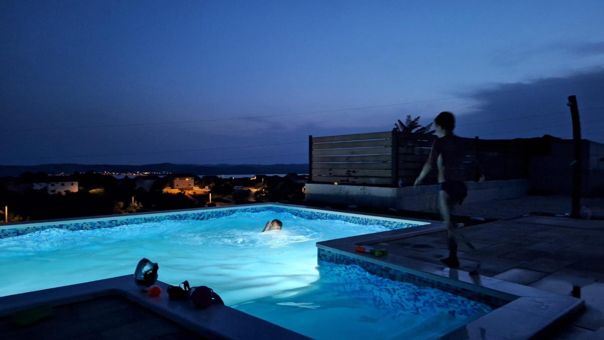 Villa Scolopax Rusticola Skradin With Heated Pool エクステリア 写真