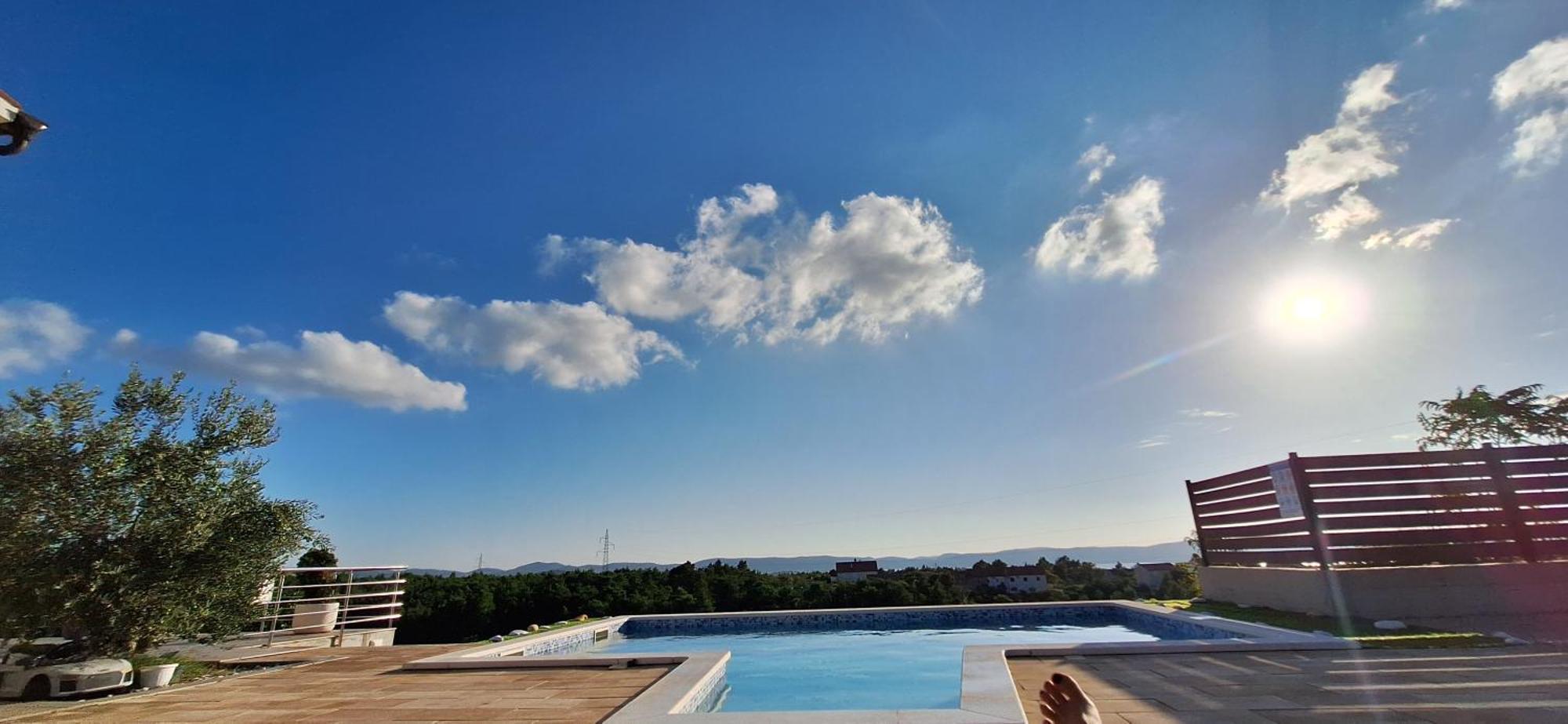 Villa Scolopax Rusticola Skradin With Heated Pool エクステリア 写真