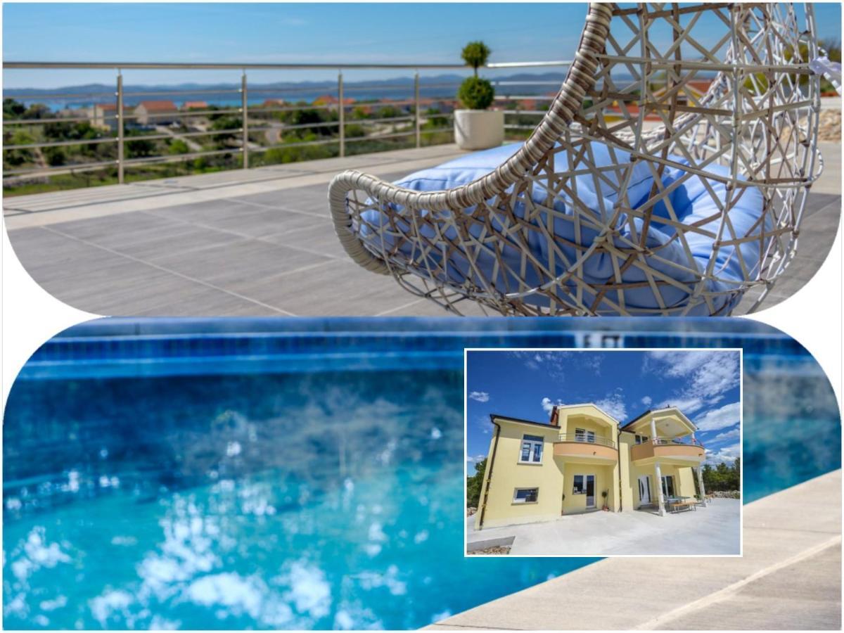 Villa Scolopax Rusticola Skradin With Heated Pool エクステリア 写真
